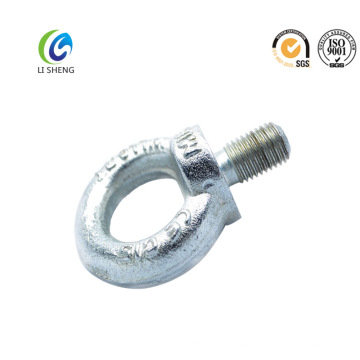 Galvanized drop forged Din580 lifting eye bolt